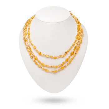 

Beads for women from natural amber