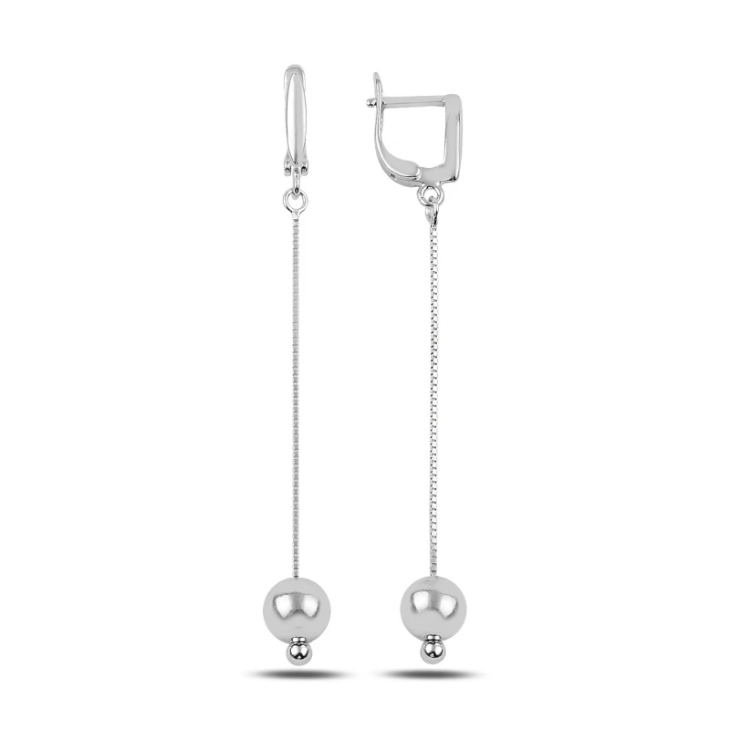 

Armagano Zircon Cubic Zirconia Dangle Ball J Earrings