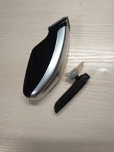 Kemei-Mini Afeitadora eléctrica portátil para hombre, maquinilla de afeitar Máquina para cortar cabello Barba, 3 peines