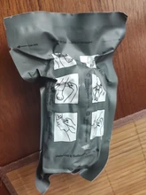 Vendaje de traumatología, 1 unidad de 4 pulgadas, vendaje de compresión médica, vendaje de emergencia