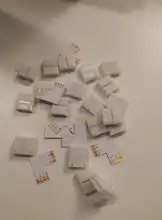 LED RGB Connector Strip-Light Right-Angle L-Shape 4-Pin GRN-FLASHING for 10mm 5050 2835/3528