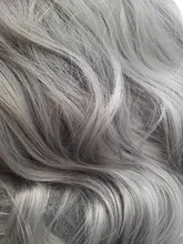 Largo SHANGKE-Peluca de pelo rizado sintético resistente al calor para mujer, pelo falso Natural con parte de pelo medio