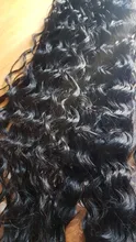 Pelo Rizado mechones extensiones de cabello sintético Rubio dos Tono de Color extensiones de pelo ondulado mechones 3 paquete/100g para las mujeres envío gratis