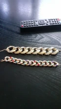 Tocona-Pulseras coloridas Punk para mujer, cadena geométrica hueca de Metal de aleación de oro, regalo de joyería ajustable, venta al por mayor 6666