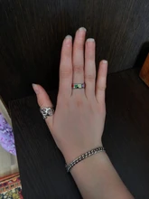 Anillo de corazón de amor esmaltado para mujer, sortija Vintage Bohemia colorida, 2021