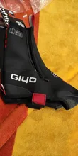 GIYO-cubrezapatos térmicos reflectantes para ciclismo, para hombre y mujer, con cierre automático
