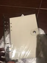 A5 A6 mate binder suelto Correa suelto cuaderno de hojas de papel de planificador página interior anillo archivador material de papelería regalo viajero