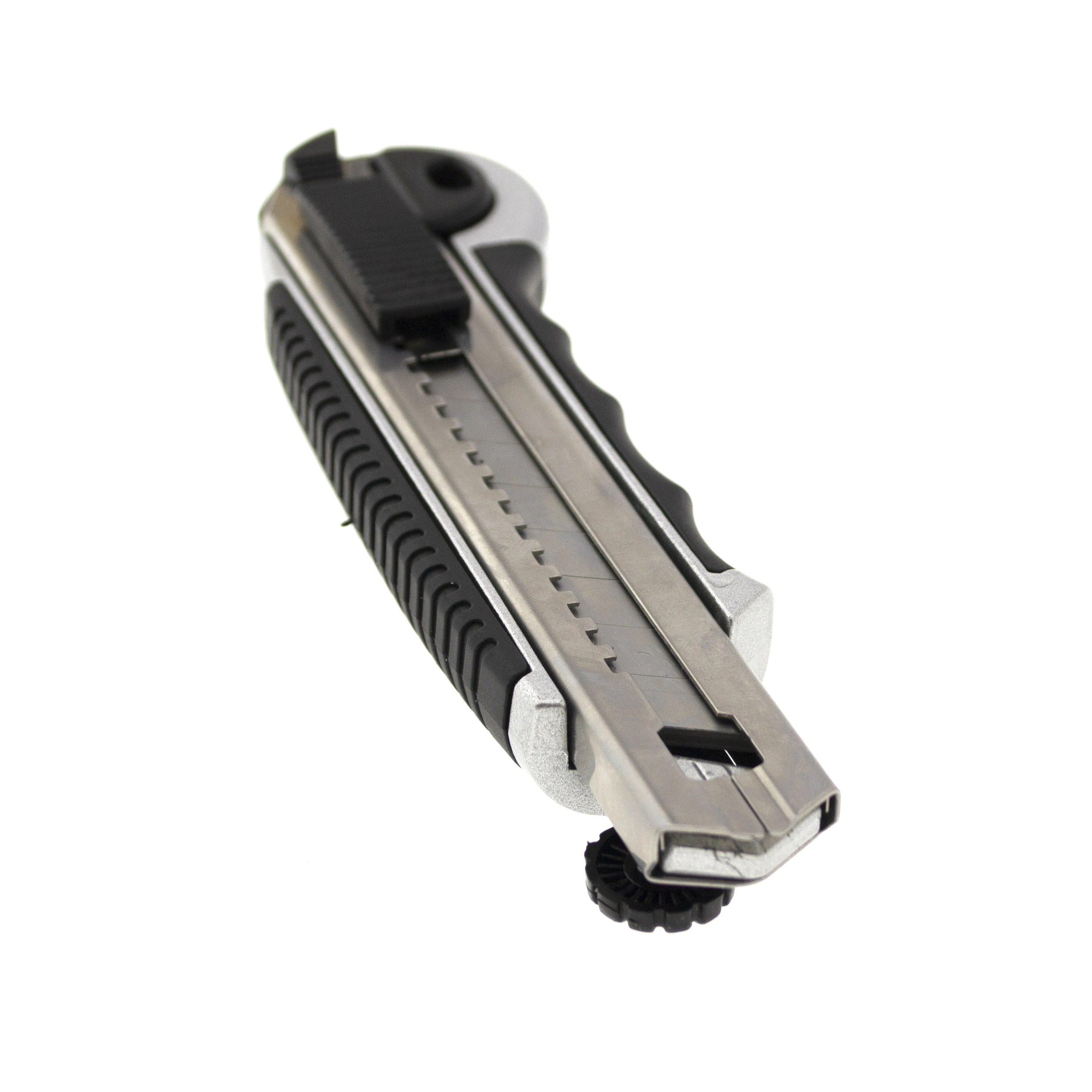 строительный нож 25 мм в металлическом корпусе inforce 06-02-14. нож 25 мм металлический корпус. концелярный нож гросс. нож matrix 25мм выдвижное лезвие. нож строительный 25мм в мет.