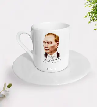 

Personalized Ataturk Themed Turkish coffee Fincanı-15