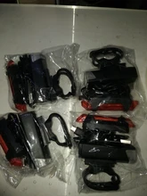 Bike-Light Bicycle-Lamp Cycling MTB Front-Back Safety Flashligh Rear Waterproof Rechargeable