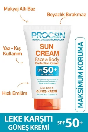 

Солнцезащитный крем Procsin с защитой от темных точек, Spf 50 м