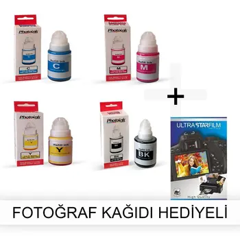 

Canon İP2702 1 Suit Photoink Ink-Photo Paper for Gift