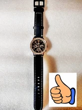 UTHAI P18 – genuino reloj retro de gama alta, piel de Becerro, correas de reloj de 18mm, 20mm, 22mm, para Samsung, correa de reloj para Huawei Watch