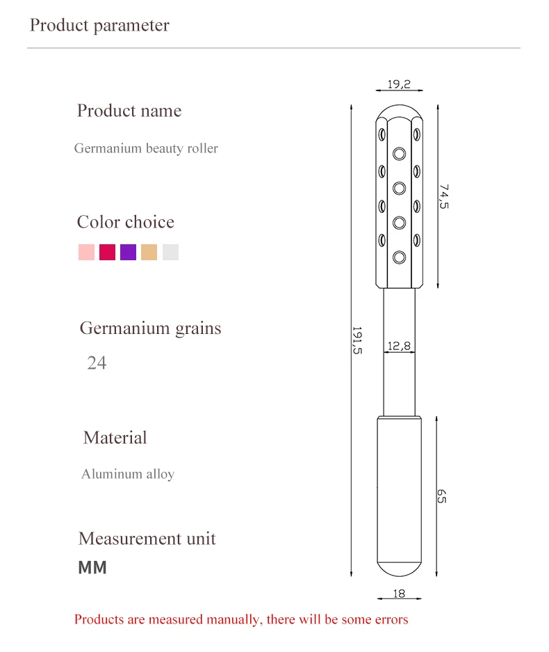 Germanium szépségszalon arcmasszázs roller arclifting masszázs arcpálcika ránctalanító arcmasszírozó bőrápolás szépségápolási eszközök_voghion.com