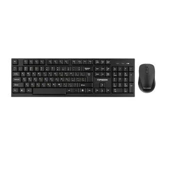 

Set Keyboard + Mouse wireless. Гарнизон gks-110 (USB, 2.4 GHz, 1000 dpi, 104 keys) (gks-110)