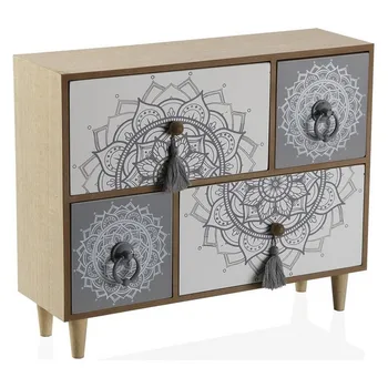 

Jewelry box Wood Mandala 4 drawers