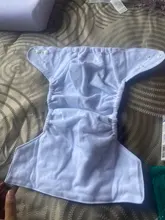 [Pequeños y Bloomz] lavables para bebés de pañal de tela reutilizables pañal de bolsillo plaquitas disponibles traje de 0-3 años 3-15kg tamaño de la cubierta