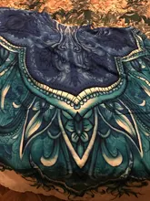 Caftán de secado rápido para Mujer, Túnica playera de gran tamaño para Playa, Túnica Q831 2021