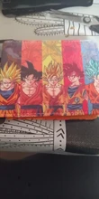 Billetera de dibujos animados de la serie DRAGON BALLZ, billeteras estándar cortas periféricas de animación