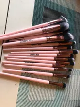 Makeup-Brushes Powder Eyeshadow Eyelash-Eyebrow Blending-Eyeliner Pink Beauty MAANGE