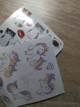 Novedad de verano estilo tatuaje pegatinas luminoso sirena pegatina con figura de unicornio Sweatproof impermeable de tatuaje temporal de las mujeres tatuajes para niño