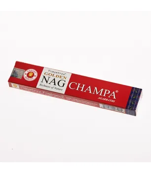 

Incense Golden Nag Champa -Vijayshree - 15 gr - Recommended