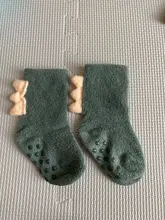 Calcetines de terciopelo Coral para bebé recién nacido de 0 a 36M, calcetines de dinosaurio, de suelo grueso, antideslizantes, cálidos, para dormir