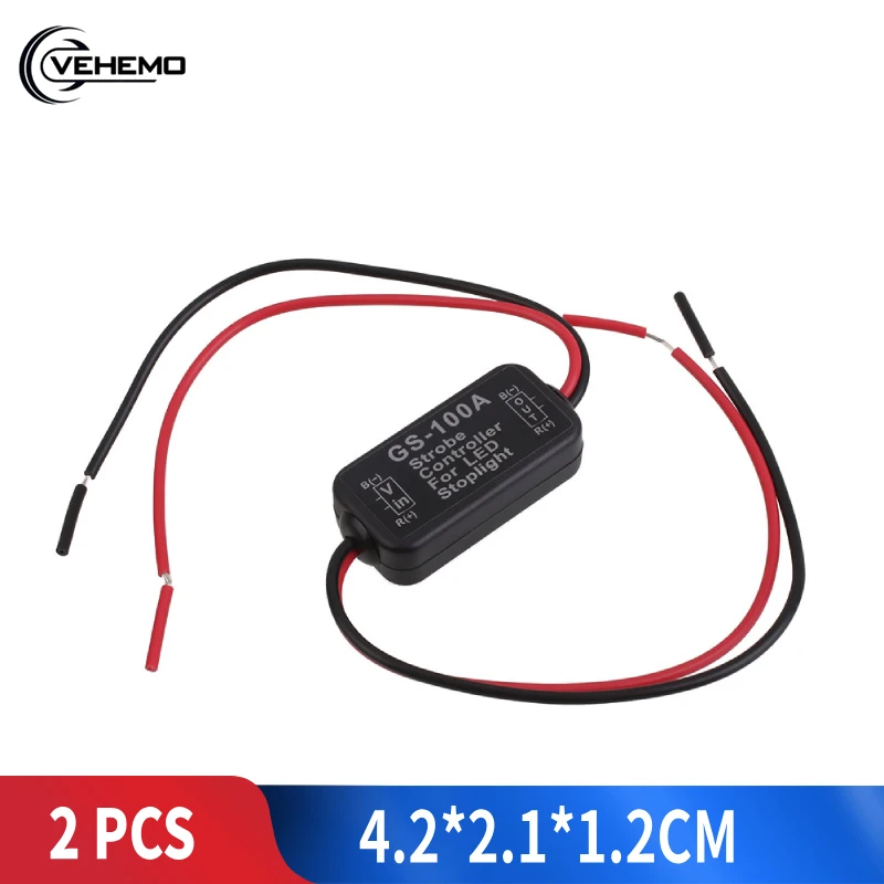 

12V LED brake light controller GS-100A LED High Controller Stop Lamp Car Automobiles Accessories