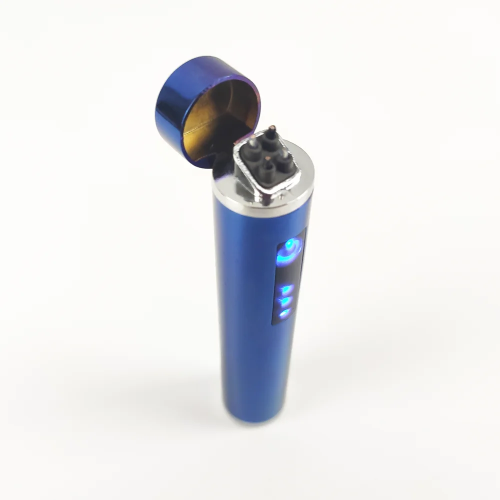 Зажигалка цилиндрическая плазменная USB - Цвет: YT318GOLD