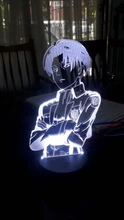 Table-Lamp Light Cool Ackerman-Figure Night-Light Titan Attack Acrylic Home-Room-Decor