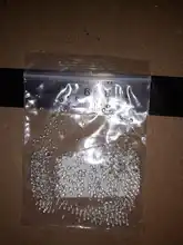 Bolas de Color dorado y plateado, abalorios de extremo de 2-3mm, espaciador de tope, componentes para fabricación de joyas, accesorios DIY, 500 Uds.