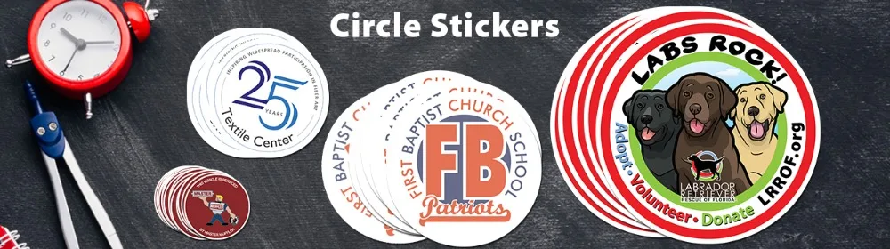 circle stickers
