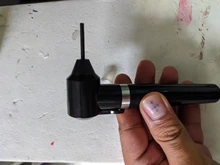 Mezclador de tinta de pigmento de tatuaje eléctrico negro, máquina mezcladora de tatuajes con 5 palos, herramienta de suministro, accesorios de tatuaje de arte, 1 Uds.