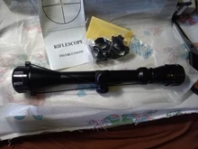 BU 3-9x40 Riflescope caza francotirador Rifle alcance caza ámbitos cañones Rifle al aire libre retícula vista alcance