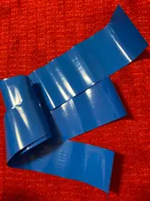 Tubo termorretráctil de iones de litio, funda de revestimiento de ion de litio de 85mm ~ 350mm, tubo retráctil de PVC, fundas de película de aislamiento