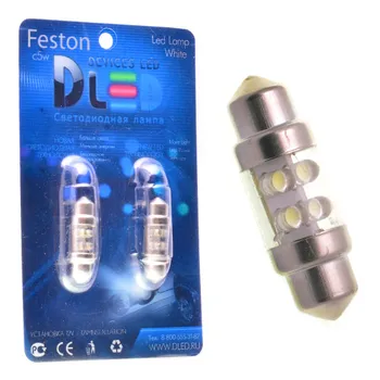 

1pcs LED Car Lamp C5W FEST 36мм SV8,5 - 4 Dip-Led