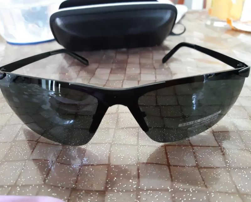 Vazbata-gafas De Sol Polarizadas De Gran Tamaño Para Hombre