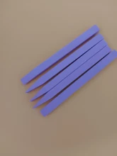 5 uds. De limas de cuarzo para uñas, bloque de tope de lijado profesional en forma de V, removedor de cutículas, herramientas de manicura CH1000