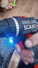 Cordless Screwdriver Power-Tools Electric-Drill SCANS Li-Ion-Battery S120 by 12V 36nm