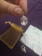 Jellystory-pendientes de plata de ley 925 con gema de zafiro Forma ovalada, Pendientes colgantes Multicolor, para mujeres