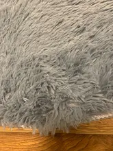 Round Rug Carpets Living-Room-Decor Modern-Mats Bedroom Faux-Fur Fluffy Shaggy-Area Long