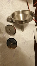 FILTER-FUNNEL DOUBLE-STRAINER-FILTER 3d-Printer Sovol Resin Stainless-Steel Durable 
