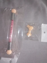 STZ-Juego de pinceles para uñas con degradado, brochas para manicura, Gel acrílico, purpurina, herramientas de punteo, n. ° 945-1