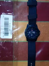 Gemius-Reloj de pulsera militar de nailon Para Hombre, cronógrafo deportivo de cuarzo, Masculino