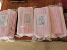 Mascarilla desechable de 3 capas, tapabocas grueso antipolvo, tela no tejida, filtro de seguridad, 200 unidades