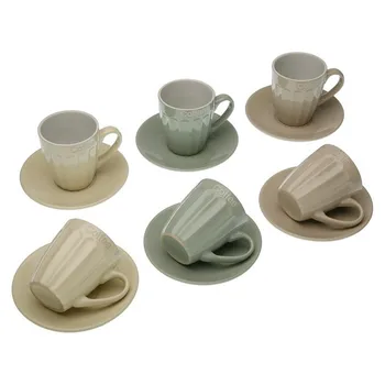 

Piece Coffee Cup Set Lydia Stoneware (6 Pieces)