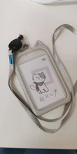 Portatarjetas retráctil con forma de gato, soporte retráctil para Llavero con ID de enfermería, Doctor, exposición, soporte para insignia de Tarjeta De Nombre, suministros escolares y de oficina