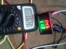 Current-Meter Monitor-Panel Volt-Detector-Tester Car-Motocycle-Voltage 100A 0-100V 50A