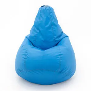 Armchair bag pear Oxford water repellent waterproof rainproof large soft frameless pouf ottoman for Home Cottage