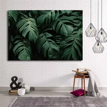 

Forest Leaves Canvas Table